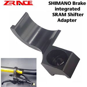 Zrace Xtr/Xt/Slx/Deore Rem Integreert En Integreert Sram Shifter Adapter, shimano Rem En Sram Shifter 2-In-1, AL7075, 4.5G