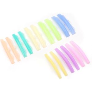 8 Pairs Wimperkruller Siliconen Wimper Perm Pad Recycling Wimpers Staven Shield Lifting Tool