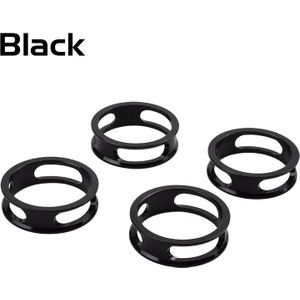 4 Stuks Super Licht 10Mm Hollow Bmx Mountainbike Headset Spacer 1-1/8 Inch Aluminium Racefiets Mtb fiets Stem Wasmachine Spacer