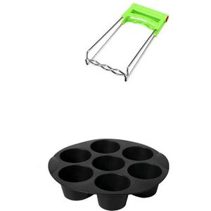 13 Pcs Air Friteuse Accessoires 7 Inch Fit Voor Airfryer 5.2-6.8QT Bakken Mand Pizza Plaat Grill Pot Keuken koken Tool Voor Party