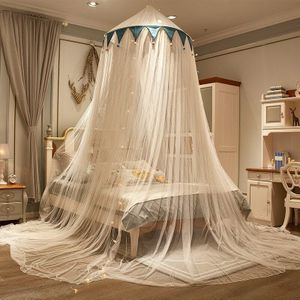 7 Kleur Supply Kids Slaapkamer Dikke Luifel Crown Jongen Meisje Nordic Kinderen Klamboe Ins Wind Plafond Bed Tent crib Gordijn
