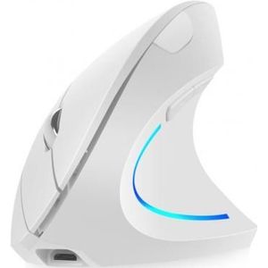 Oplaadbare Ergonomische Verticale Muis Draadloze Gaming Computer Muizen 2400 Dpi Optische Usb 5D Roze Mause Met Rgb Licht Voor Gamer