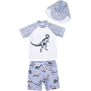 Zomer Jongens Badmode Baby Kids Badpakken Zwemmen Kleding Jongens Strand Surfen Zwemmen Swim 3 stuks Past 18 M- 5 T