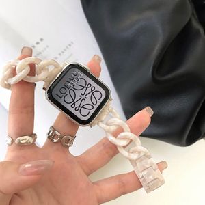 Hars Band Voor Apple Horloge 44Mm Band Iwatch Serie 5 4 3 2 1 Pols Voor Horloge Accessoires 42mm 38Mm Armband Vervanging 40Mm