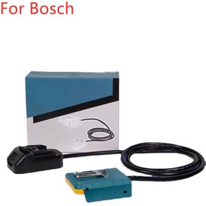 Zwincky Eu Plug Batterij Verlengsnoer Tool Geschikt Voor Makita/Bosch /Milwaukee/Dewalt 18V Lithium batterijen En Gereedschap