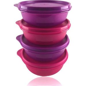 Tupperware Candy Containers (4X300 Ml) Pempe-Paars