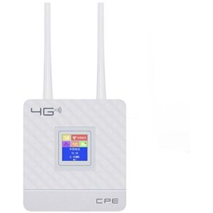 CPE903 Lte Thuis 3G 4G 2 Externe Antennes Wifi Modem Cpe Draadloze Router Met RJ45 Poort En Sim card Slot Eu Plug