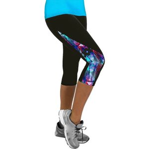 Vrouwen Casual Print Yoga Broek Fitness Gym Sport Cropped Leggings Slanke Broek Vrouwelijke Strakke Hoge Taille Casual Yoga Broek #40