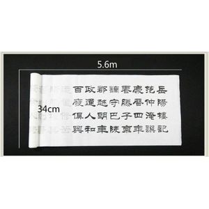 Chinese Borstelkalligrafie Praktijk Schrift Rijstpapier Schrift Volwassen Beginner Liu Bingsen Officiële Script Kalligrafie Copybooks