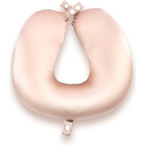 Mulberry Silk Neck Travel Pillow U Shaped Memory Foam Pillows Lightweight Portable for Home Car Office Airplane Must Have TJ7195