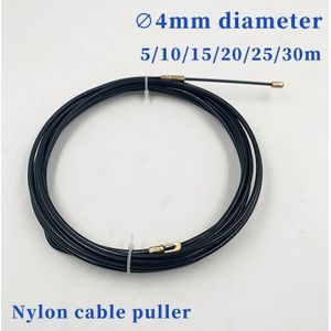 5/10/15/20M 4 Mm Dia. Elektrische Kabel Puller Duurzaam Gids Apparaat Vis Tape Reel Leiding Ducting Rodder Trekken Puller