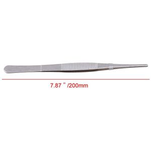 Reptiel Voeden Tang Lange Pincet Rvs Veilig Rechte Gebogen Pincet Feeder Tool Voor Snake Lizard Spider Reptiel