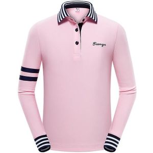 Jongens Meisjes Golf Shirt Tops Lente Herfst Kids Lange Mouw Ademend Golf Kleding T-shirt Striped Sailor Sportkleding