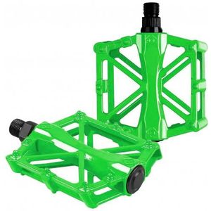 2Pcs Mtb Racefiets Ultralight Fiets Aluminium Lager Anti-Slip Pedalen Zwart Wit Blauw Groen Mountain Folding fietsonderdelen