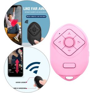Draadloze Bluetooth Afstandsbediening Selfie Stok Controle Knop Draagbare, Compatibel Met Meest Slimme Apparaten