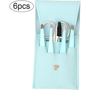 4/6Pcs Wenkbrauw Ontharing Pincet Rvs Wimper Clip Professionele Lash Tweezer Set Wenkbrauw Tang Tip Make-Up gereedschap