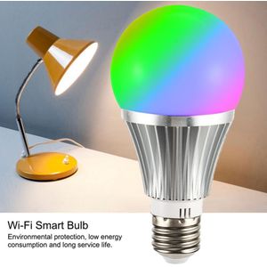 E27 Smart Led Gloeilamp App Voice Afstandsbediening Met Profiel Rgb Full Kleur Dimbare Compatibel Energiebesparende Verlichting