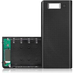 5V Dual USB 8*18650 Power Bank Batterij Box Mobiele Telefoon Oplader DIY Shell Case Voor iphone6 6Plus 7 plus S6 gratis