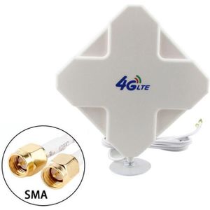 Antenne 4G Lte Antenne High Gain 35dBi Dual Kabel Sma TS9 CRC9 Connector Antenne Voor 3G 4G router Modem