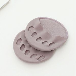 Vrouwen Voorvoet Pad Half Palm Hoge Hakken Sokken Zomer Dunne Ijs Zijde Onzichtbare Boot Sokken Vijf-Vinger Split Teen sok