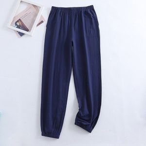 Zomer Dames Pyjamabroek Katoen En Linnen Nachtkleding Leggings Effen Kleur Vrouwen Broek Thuis Katoen Nachtkleding Broek