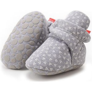Pasgeboren Baby Sokken Schoenen Jongen Meisje Ster Peuter Eerste Wandelaars Booties Katoen Comfort Soft Antislip Warm Baby Wieg schoenen