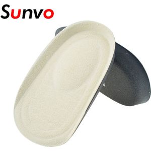 Sunvo Memory Foam Hiel Binnenzool Deodorant Voeten Care Pain Relief Hak Cup Kussen Insert Pads Schokabsorberende Zolen Voor Vrouwen mannen