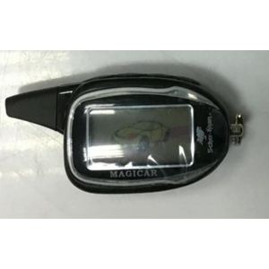 Fob sleutelhanger lcd afstandsbediening voor Seher-Khan Magicar 7 LCD LCD twee-weg motor auto alarm systeem