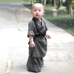Boeddhistische monnik gewaden kleding kostuum shaolin monnik kleding boeddhistische monnik kleding uniform meditatie kleding TA523