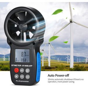 KKMOON Digitale Anemometer Thermometer Wind Air Gauge Meter Windmeter Temperatuur Tester Poratable Meten