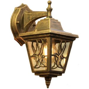 Led Tuin Wandlamp Buitenverlichting Wandlampen Buiten Patio Brons Exterieur Sconces E27 Lamp Yard Straat Waterdichte Lamp