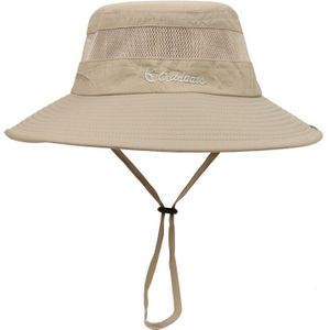 Upf 50 + Zonnehoed Emmer Zomer Mannen Vrouwen Vissen Boonie Hoed Zon Uv-bescherming Lange Grote Brede Rand Bob wandelen Outdoor Strand Cap