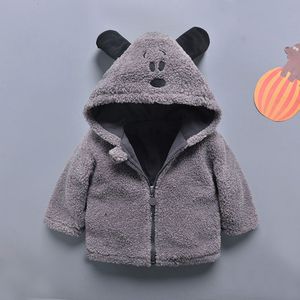 Baby Baby Meisjes Jongens Herfst Zachte hfeeling Winter Hooded Jas Mantel Jas Dikke Warme Kleding kleding