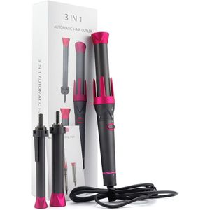 Automatische Krultang Roterende Haar Krultang Salon 3 In 1 Keramische Styling Roller Voor Krullen Golven 230 ℃ Snelle Verwarming waver Wand
