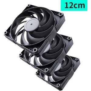 Phanteks Sk Shenfeng 12/14 Zwart Mute Pwm Temperatuurgestuurde Koude Rij Computer Case Cooling Fan