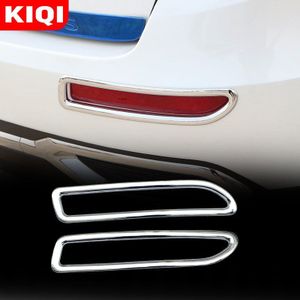 Auto Chrome Achterlichten Bescherming Trim Achter Lampen Cover Sticker Fit Voor Renault Koleos Samsung QM6