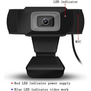 720P Hd USB2.0 Webcam Met Microfoon Camera Computer Pc Laptop Webcam Voor Computor Usb Camera Met Webcam Cover