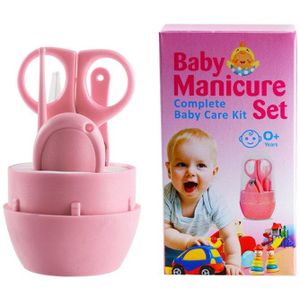 Baby Pasgeboren Voorkomen Snijden Vlees Leuke Nagelverzorging Veilig Handig Nail Trimmer Baby Care Kit 5 Stuk Set Nail schaar