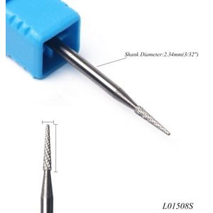 1pcs Electric Nail Boor Tungsten Carbide Frees Nail Art Tool Cuticle Schoon Voor Manicure Polijsten Braam CH901