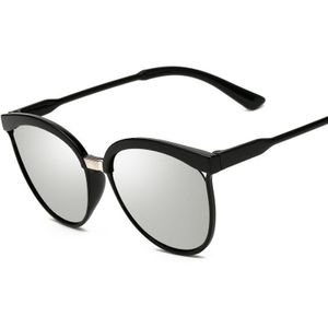 Vrouwen Cat Eye Zonnebril Retro Mode Dames Outdoor Vintage Cat Eye Bril Femme Gafas Oculos UV400 Spiegel