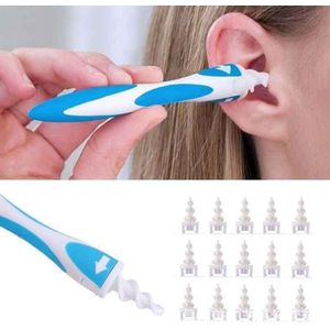 Ear Wax Removal Tool Zachte Spiraal Roterende Oor Schoner Oor Schoonmaken Voor Oorsmeer Removal Oren Stekkers Spiralen Tool 16 Vervanging