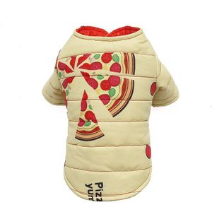 Bdthooo 100% Katoen Honden Kleding Hond Hoodie Puppy Kleding Schnauzer Bulldog Avondmaal Warm En Zacht Gedrukt Water Proof