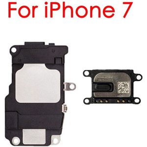 Front Top Oortelefoon Oor Stuk Sound Speaker Vervangende Onderdelen En Bodem Luidspreker Buzzer Voor Iphone 7 7Plus 8G 8 Plus