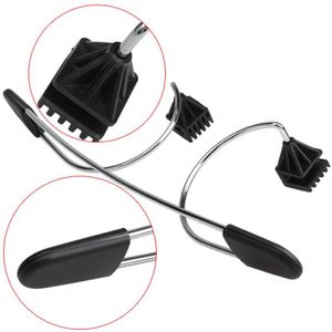 Zwart Hoofdsteun Zetel Metaal Roestvrij Kleerhanger Kleding Jas Pakken Shirts Holer Auto Kleerhanger
