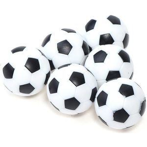8/6/4Pcs Premium Materiaal Hars Mini Kleurrijke Tafel Voetbal Voetballen Vervanging Ballen Tafelblad Spel Mini Voetbal bal 32Mm