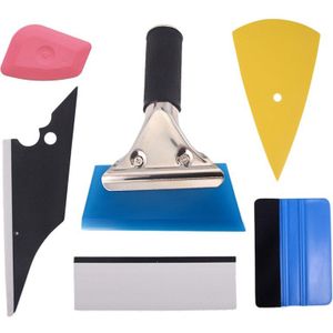 Window Film Tint Tool Kit Vinyl Auto Wrap Carbon Folie Zuigmond Schraper Motor Sticker Accessoires
