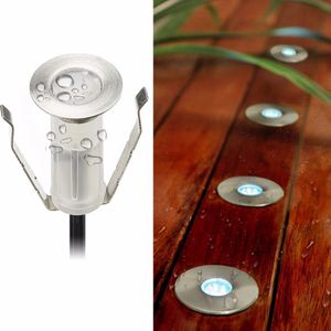 FVTLED 10 stks/pak Waterdicht IP67 Path Patio Bestrating Tuin Grond Spot LED Exterieur Verlichting Outdoor Deklicht 12 V Ondergrondse