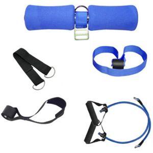 Oefening Resistance Bands Sit-Ups Fitness Apparatuur Bed Thuis Mannen En Vrouwen