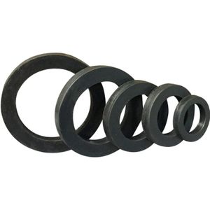 EPDM Rubber Afdichting Strip Pakking Ring Ring Fit 1/2 "3/4" 1 "1.2" 1.5 "2" 2.5 "3" 4 "304 Roestvrij Staal Camlock Fitting