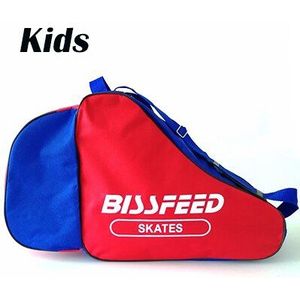 Een Stuk Driehoek Schaatsen Snelheid Roller Skate Schoenen Bag Portable Carry Schouderriem Nylon Tas Case Voor Volwassen Kinderen kids